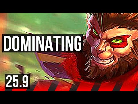 WUKONG vs RENEKTON (TOP) | 51k DMG, 6 solo kills, Dominating | EUNE Master | 25.9