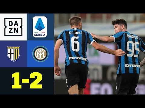 Später Doppelschlag sichert Inter den Sieg: Parma - Inter Mailand 1:2 | Serie A | DAZN Highlights