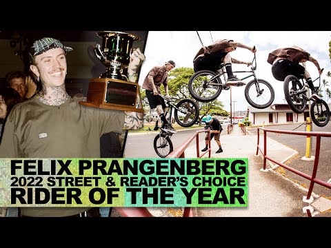 FELIX PRANGENBERG - STREET RIDER & READER'S CHOICE RIDER OF THE YEAR - NORA CUP 2022