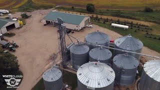 An Aerial View of Our Farm Before Harvest