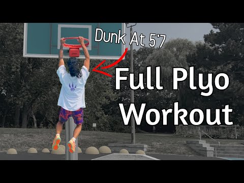 This Helped Me Dunk At 5'7 | FULL Plyometric Workout (No Equipment)