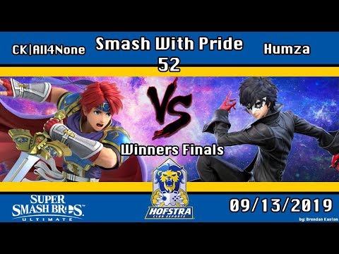 Smash with Pride 52: CK | All4None (Roy) vs Humza (Chrom, Joker)