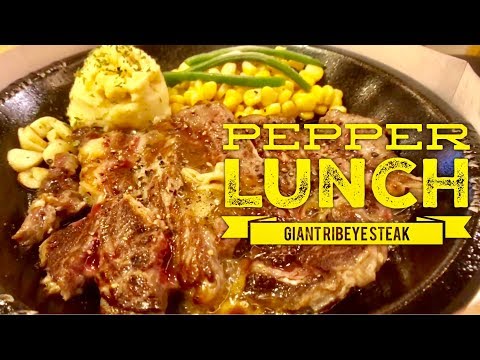 Serious Eats Manila: Pepper Lunch Giant Ribeye Steak...