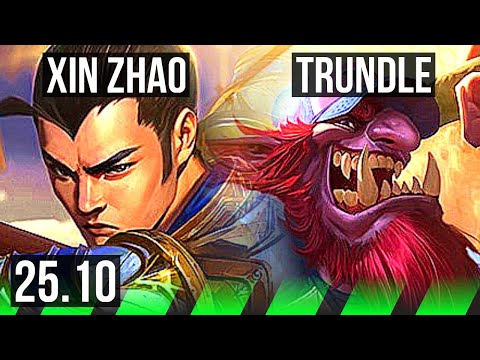 XIN ZHAO vs TRUNDLE (JGL) | Legendary | EUW Master | 25.10