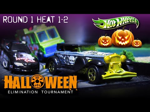 Halloween Diecast Car Race 2019 (Round 1 Heat 1-2) 1:64 Diecast Racing