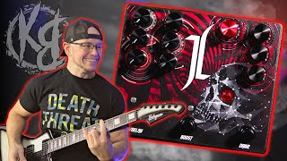Video thumbnail for This Pedal Does It ALL | All-Pedal Jeff Loomis Devil's Triad Overdrive | Boost | Delay | Reverb by Kyle Bull