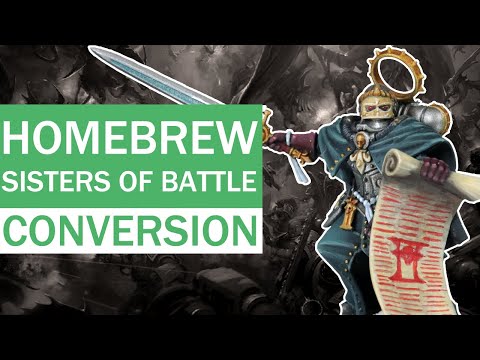 Homebrew Sisters Of Battle Conversion: Order of the Sanguine Scripture