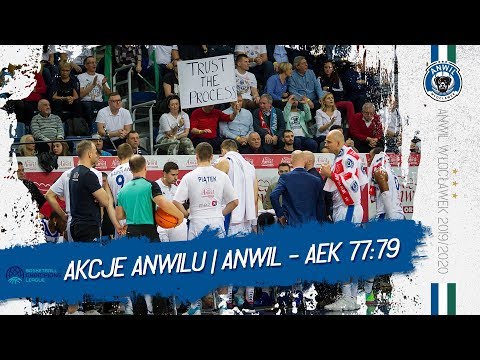 Akcje Anwilu | Anwil Włocławek - AEK Ateny 77:79