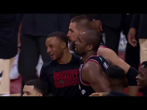 Raptors Highlights Valanciunas Beats the Buzzer   February 23 2018