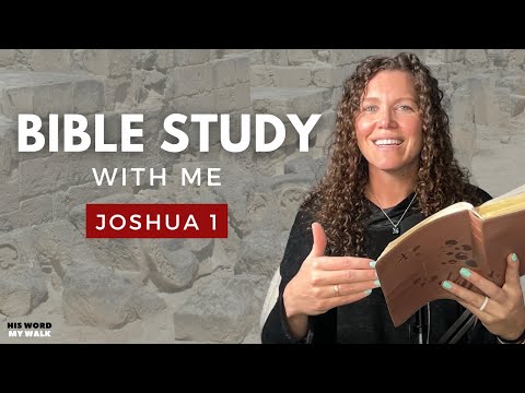 Joshua 1 | Understand God's Timing!  [Bible Study WITH Me]