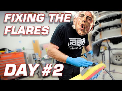 Fixing The Flares Day 2 | IAG 2022 WRX Fender Mod Continues