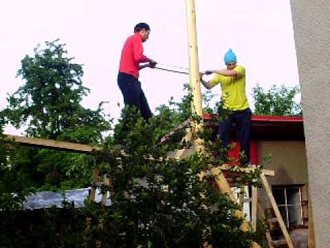 Kácení máje 2009 scénka: Pat a mat 3/3