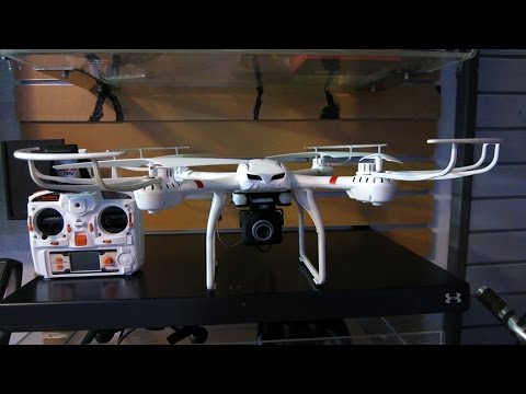 MJX FPV X101 Drone UNBOXING & REVIEW - Flies With GoPro!!