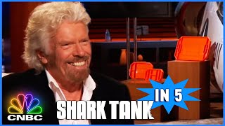 Every Shark Wants A Bite Of Grypmat | Shark Tank In 5 | CNBC Prime