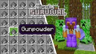 How To Make A Super Simple 1.19+ Creeper Farm! -TUTORIAL-Minecraft Bedrock! MCPE,Xbox,PS,Switch,PC