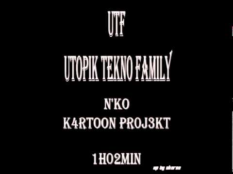 UTF N'Ko K4RToON Pr0j3Kt Hardtekno 1H de pure son !!