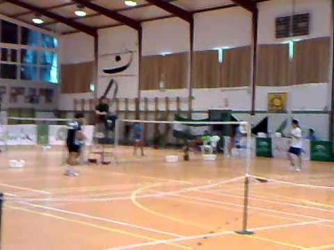 Badminton Arjonilla Liga D.H. Juan Carlos vs Alejandro Ferrer