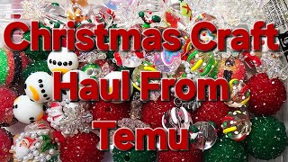 🎅 Christmas Craft Haul | Temu Coupon Code fav45575 🎄 