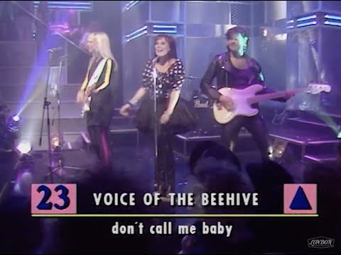 Voice Of The Beehive - Don’t Call Me Baby (Top Of The Pops 1988)