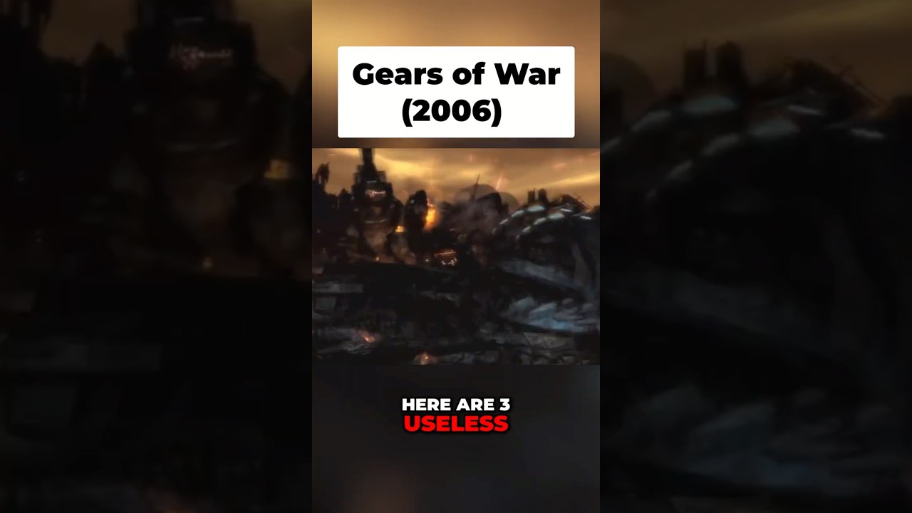 Gears of War #gearsofwar #gow #retrogaming #gamingfacts #gaming  #shorts