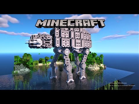 AAcraftian - Minecraft AT-AT(All Terrain Armored Transport) | Star Wars | Minecraft Star Wars Creation
