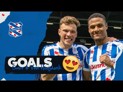 Wat een heerlijk duo is dit! 😍 Alle GOALS Amin Sarr & Sydney van Hooijdonk voor sc Heerenveen ⚽