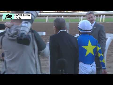 Goal Oriented wins the Malibu Stakes on Sunday, December 28 at Santa Anita Park