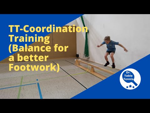 Table Tennis Balance Training (balance training tt for a better footwork)