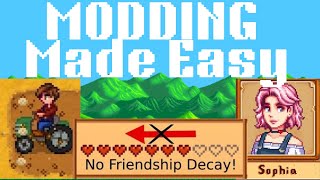How to Mod in 2024! ❤️Stardew Valley Easy Tutorial! How to Install, Add, and Update
