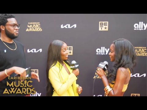 Jessie Woo Fangirls Over Chelley Bissainthe From 'Love Island USA' | Caribbean Music Awards 2025