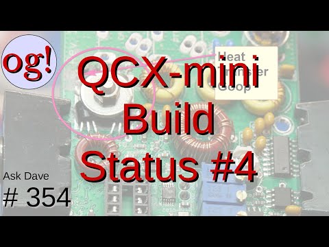 QCX-mini Update: Transistors, Winding Toroids and More (#354)