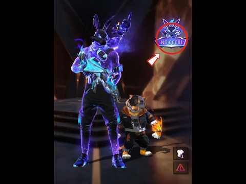 Galactic Bunny Bundle Got V Badge Youtubers 🙀 #freefire #shorts