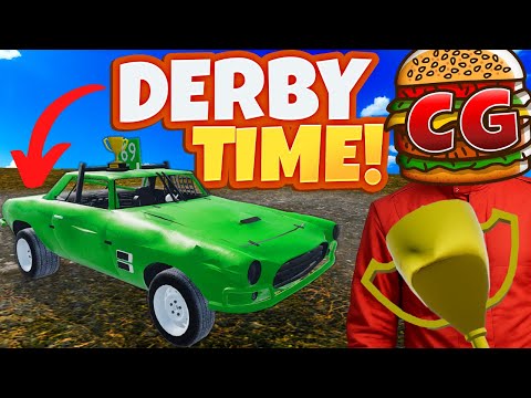 Going for the Win in the DEMOLITION DERBY in Mon Bazou!