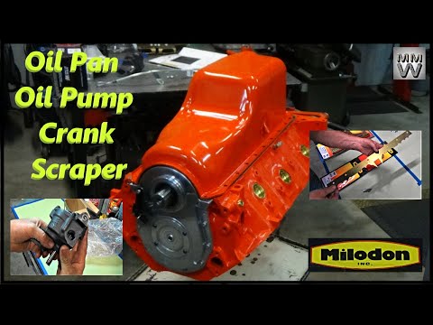 Crank Scraper, High Volume Oil Pump, Oil Pan...#9 Chevy 454 Big Block Performance Build...