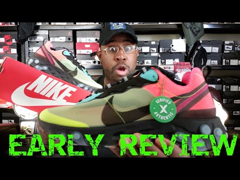 NIKE ELEMENT REACT 87 "HYPER FUSION"/"VOLT" EARLY REVIEW Video