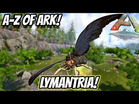 A-Z Of Ark! The LYMANTRIA, The Moth That Slows!! || Ark Survival Evolved!