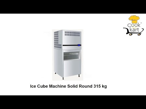 Ice Cube Machine Solid Round 170Kg