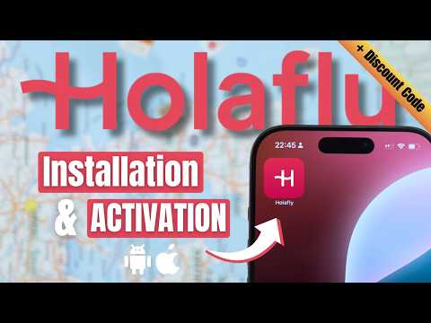 Holafly eSIM Setup – Install & Activate on iPhone or Android | Step-by-Step Tutorial