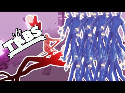 40 DARK PEASANTS VS 500 SUPER PEASANTS! | TABS Neon Alpha