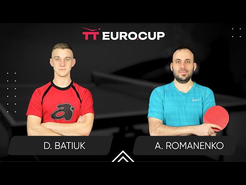 20:05 Dmytro Batiuk - Andrii Romanenko 10.07.2024 TT Euro.Cup Ukraine Master. TABLE 3