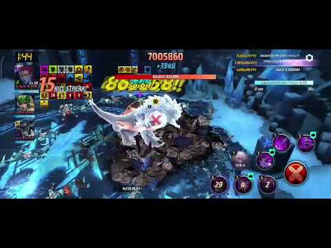 Mystique Abx game play.. normal rage and half build.. #marvelfuturefight