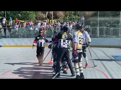 Hokejbal - play-off II. ligy: Prachatice B - Zliv, třetí zápas