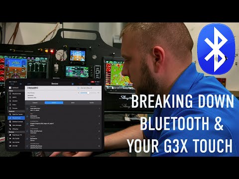 Bluetooth Features on G3X Touch System