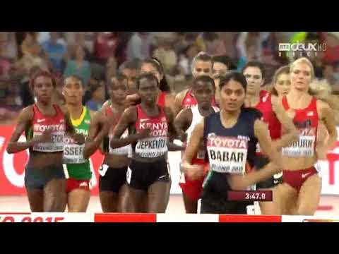 Finale 3000 siepi donne Pechino 2015 - campionati mondiali