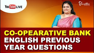 CO-OPERATIVE BANK ENGLISH PREVIOUS YEAR QUESTIONS