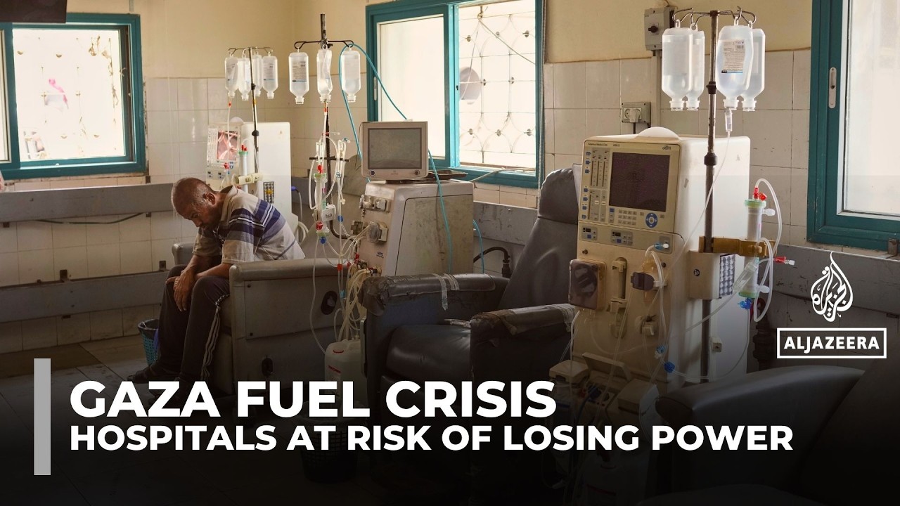 Gaza hospitals near collapse as Israeli blockade halts vital generator parts and oil