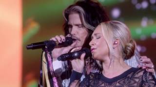 Steven Tyler and Hayden Panettiere Juliette Barnes Sing &#39;Crazy&#39;   Nashville