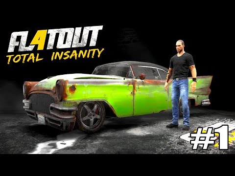 Flatout 4 - I BOUGHT A RUSTY OLD CAR TO RACE IN THE DERBY! ‹ Getaway Driver ›