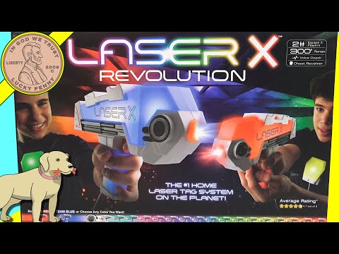 The NEW Laser X Revolution Laser Tag Gaming System