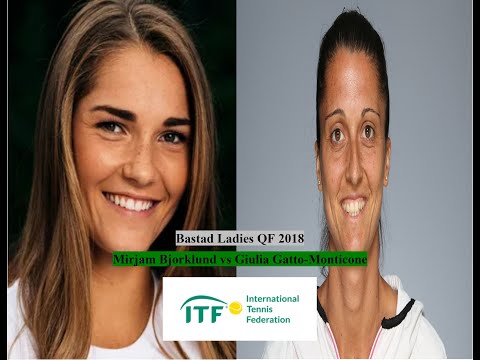 2018 Bastad 25k QF - Mirjam Bjorklund vs Giulia Gatto-Monticone Highlights